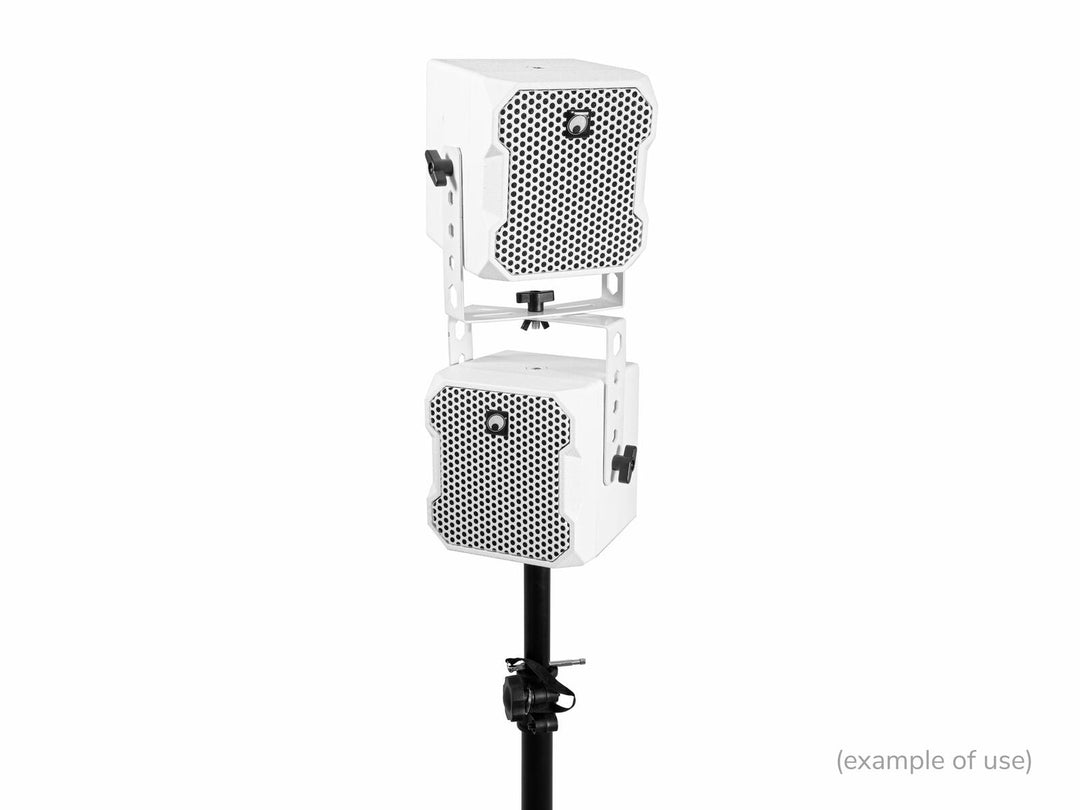 OMNITRONIC Soporte de extensión BOB-4 blanco 2x
