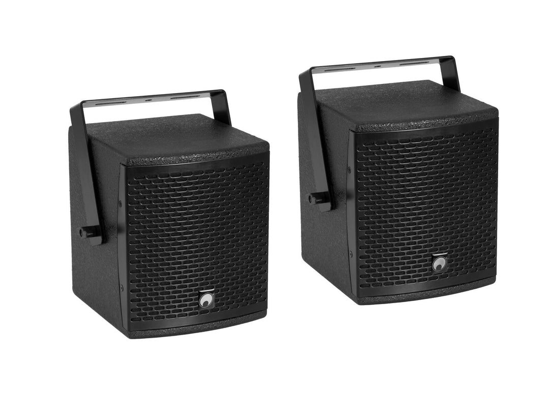 OMNITRONIC Set MOLLY-12A Subwoofer activo + 2x MOLLY-6 Top 8 ohmios, black