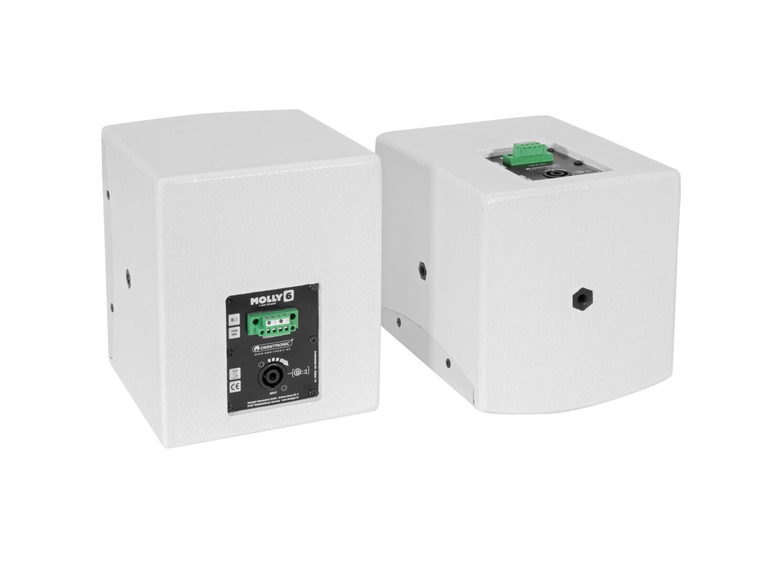 OMNITRONIC MOLLY-6 Altavoz superior blanco 2x