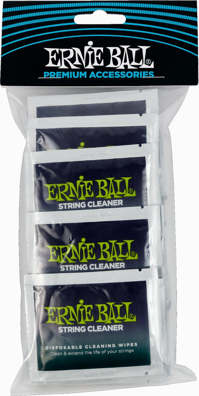 Ernie Ball 4249 Limpiador de cuerdas paquete de 20
