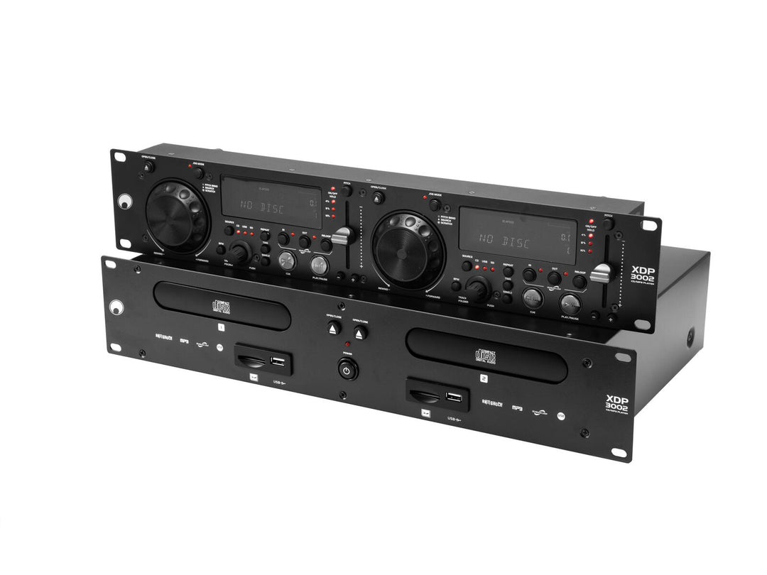 Reproductor dual de CD/MP3 OMNITRONIC XDP-3002