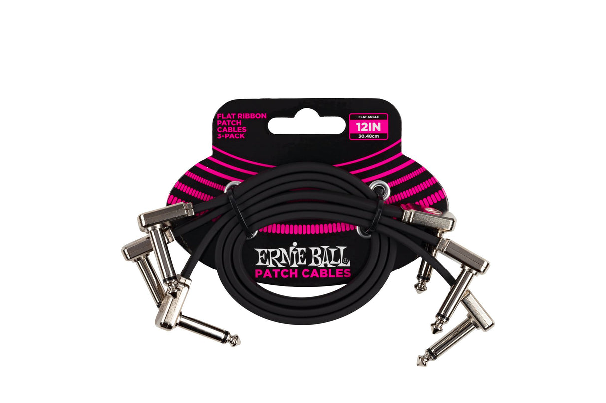 Ernie Ball 6222 Patch cord 3-pack (30cm)