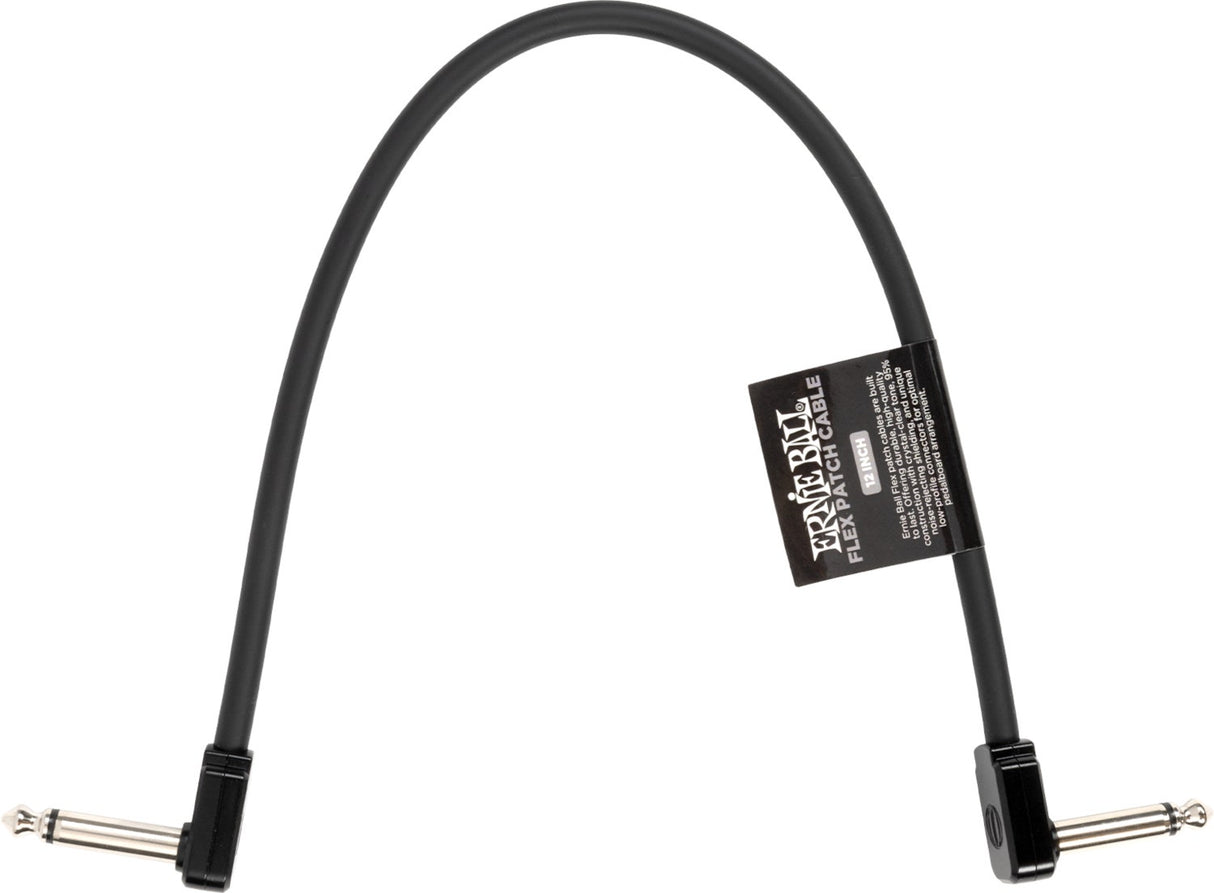 Ernie Ball 6440 Cable patch Flex Black 30cm