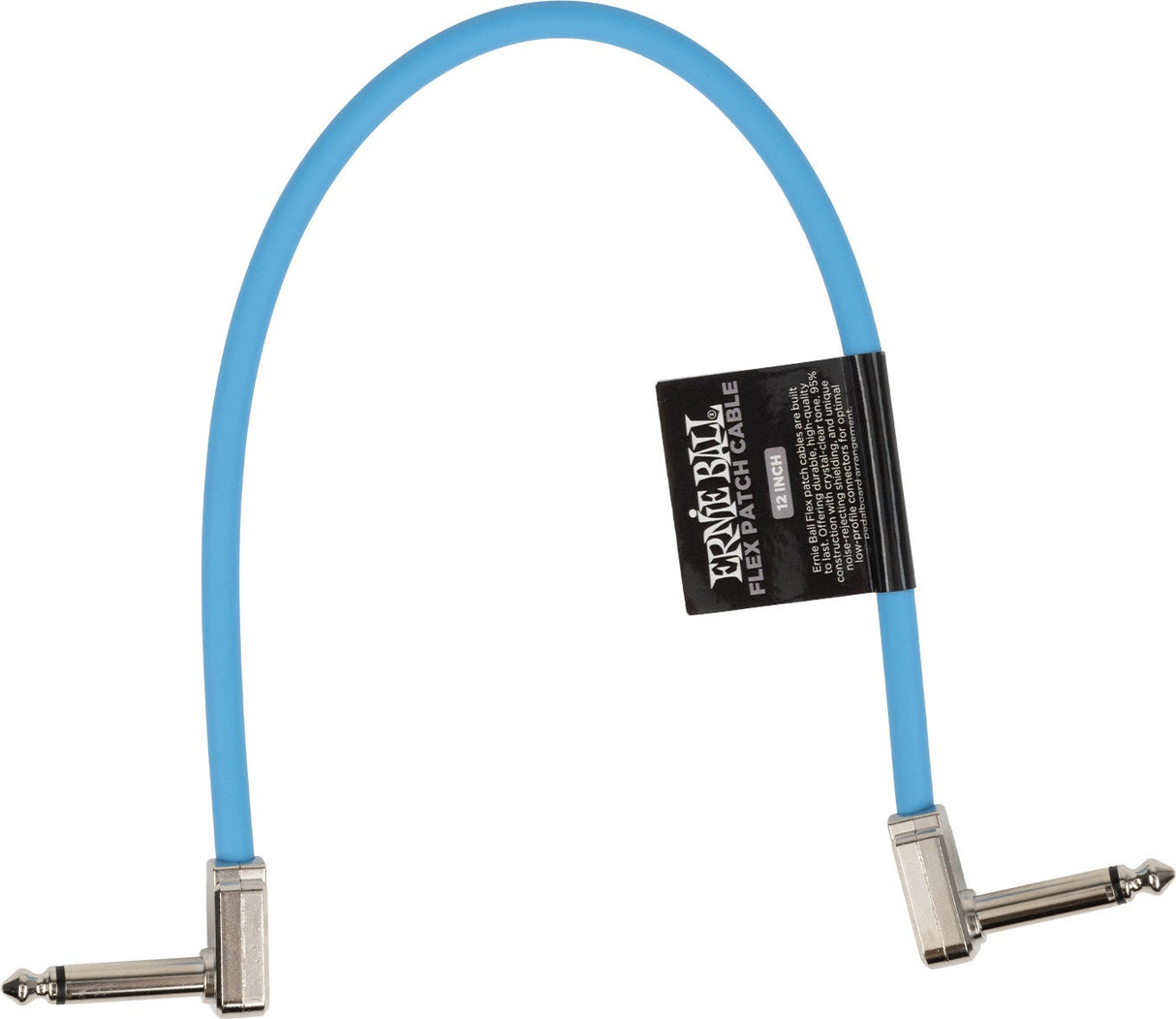 Ernie Ball 6456 Cable patch Flex Azul 30cm