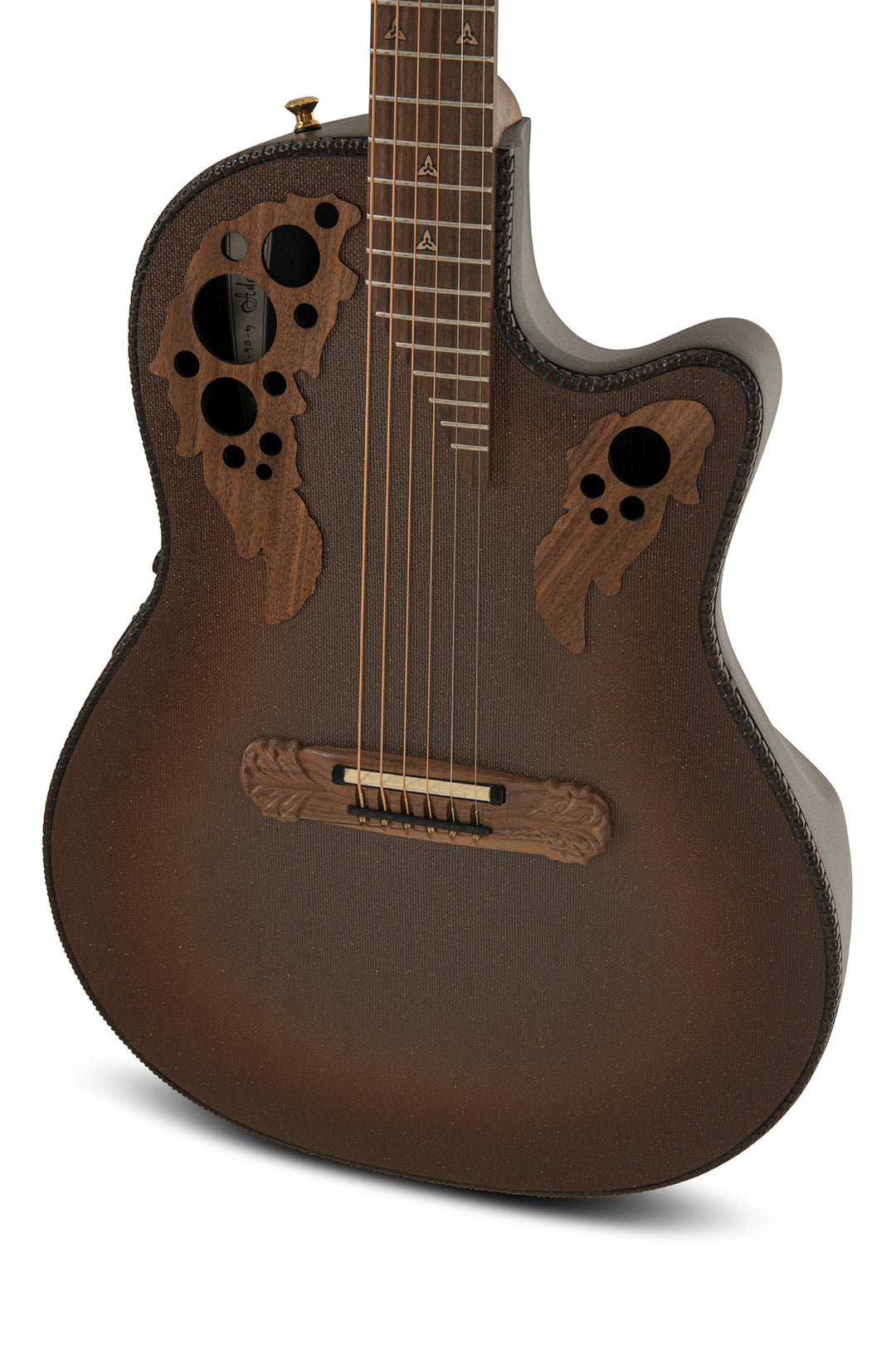 Adamas Guitarras electroacústicas 2087GT Deep Contour Cutaway - Reverse Brown Burst (2087GT-9W-G)