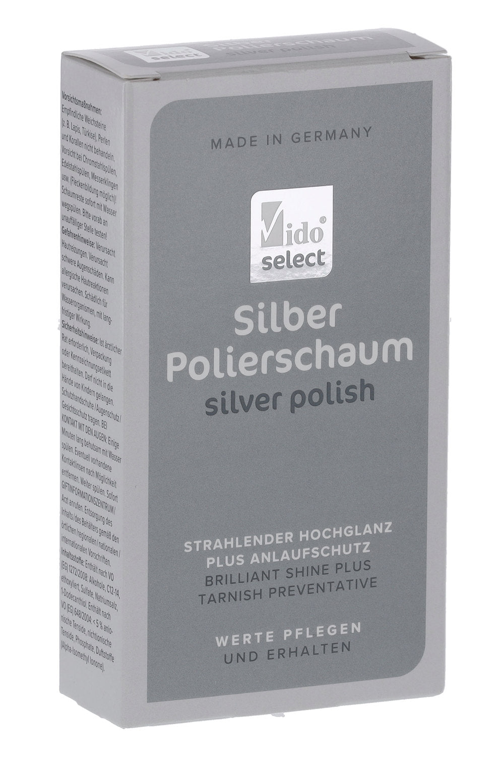 Vido espuma de pulido para superficies plateadas, 100 ml