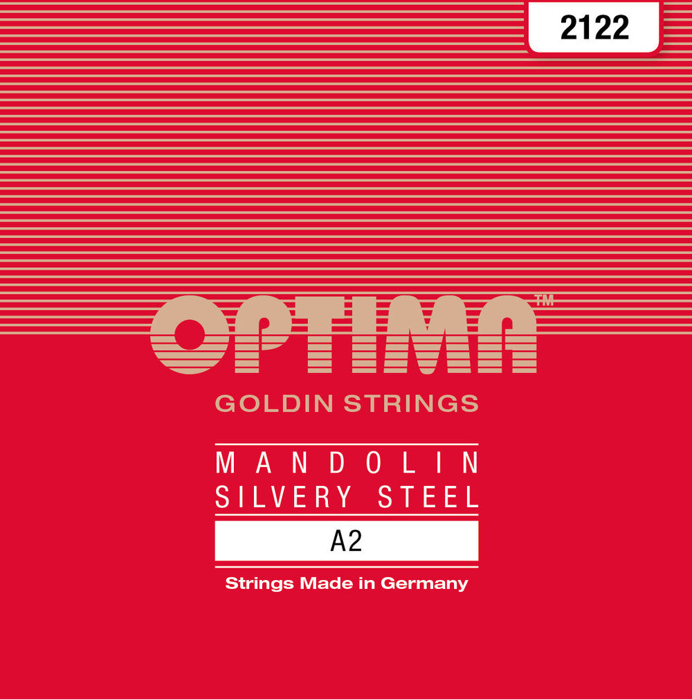Optima 2122 cuerda de mandolina A .013, Goldin Flatwound (par)