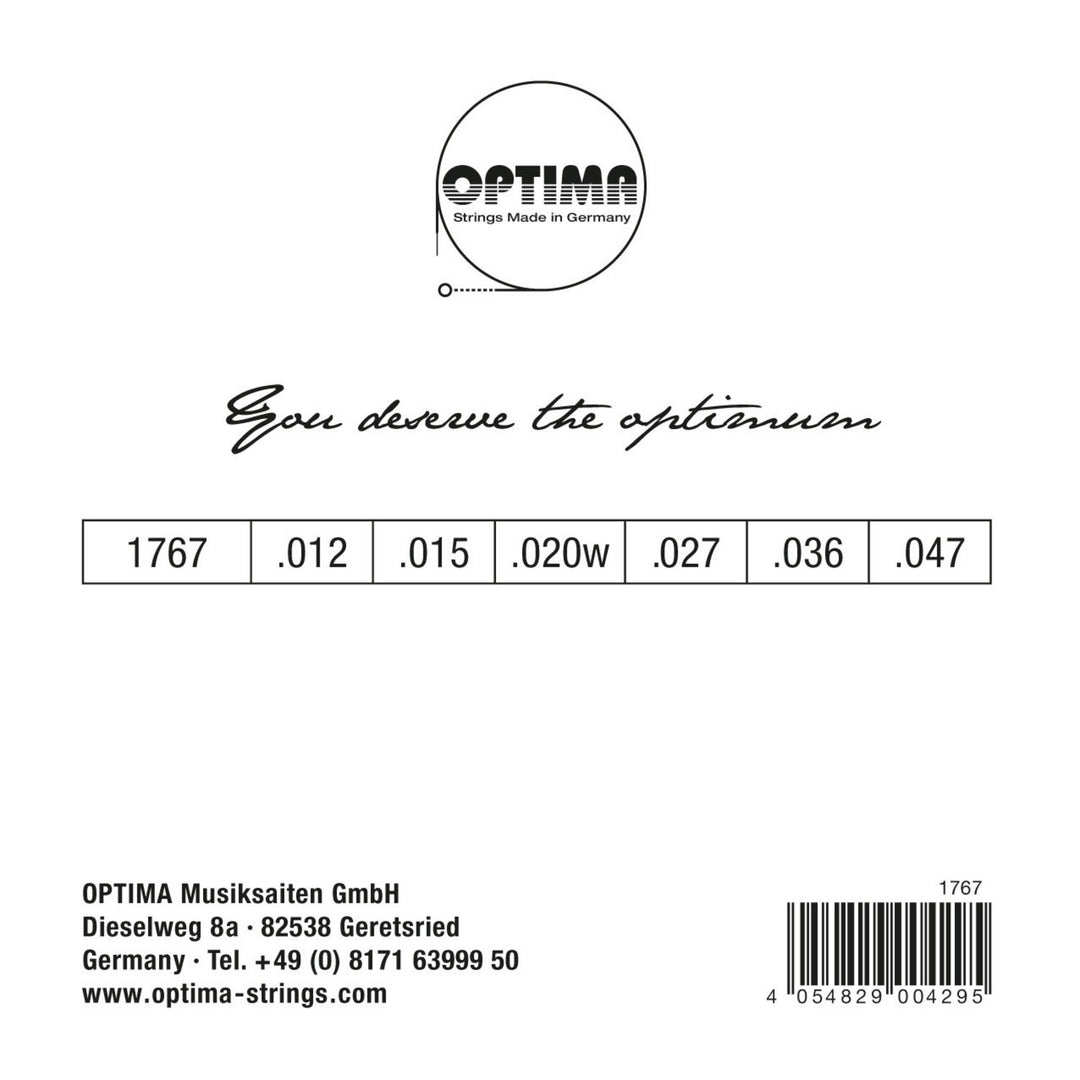 Optima Cuerdas para Guitarras acústica Bergfee - Set (1767)