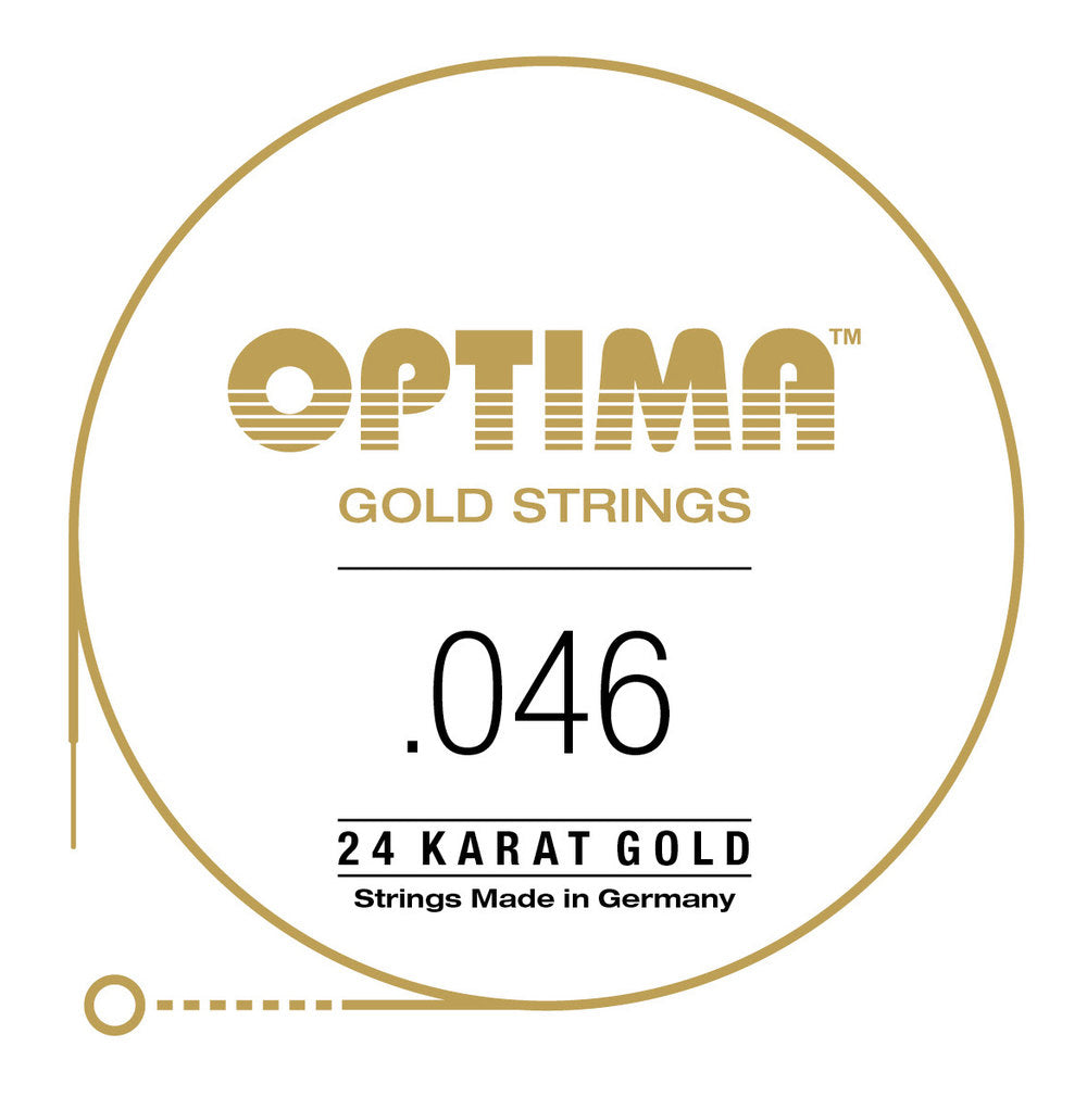Optima Gold E6 .046w cuerda de guitarra eléctrica, GE046