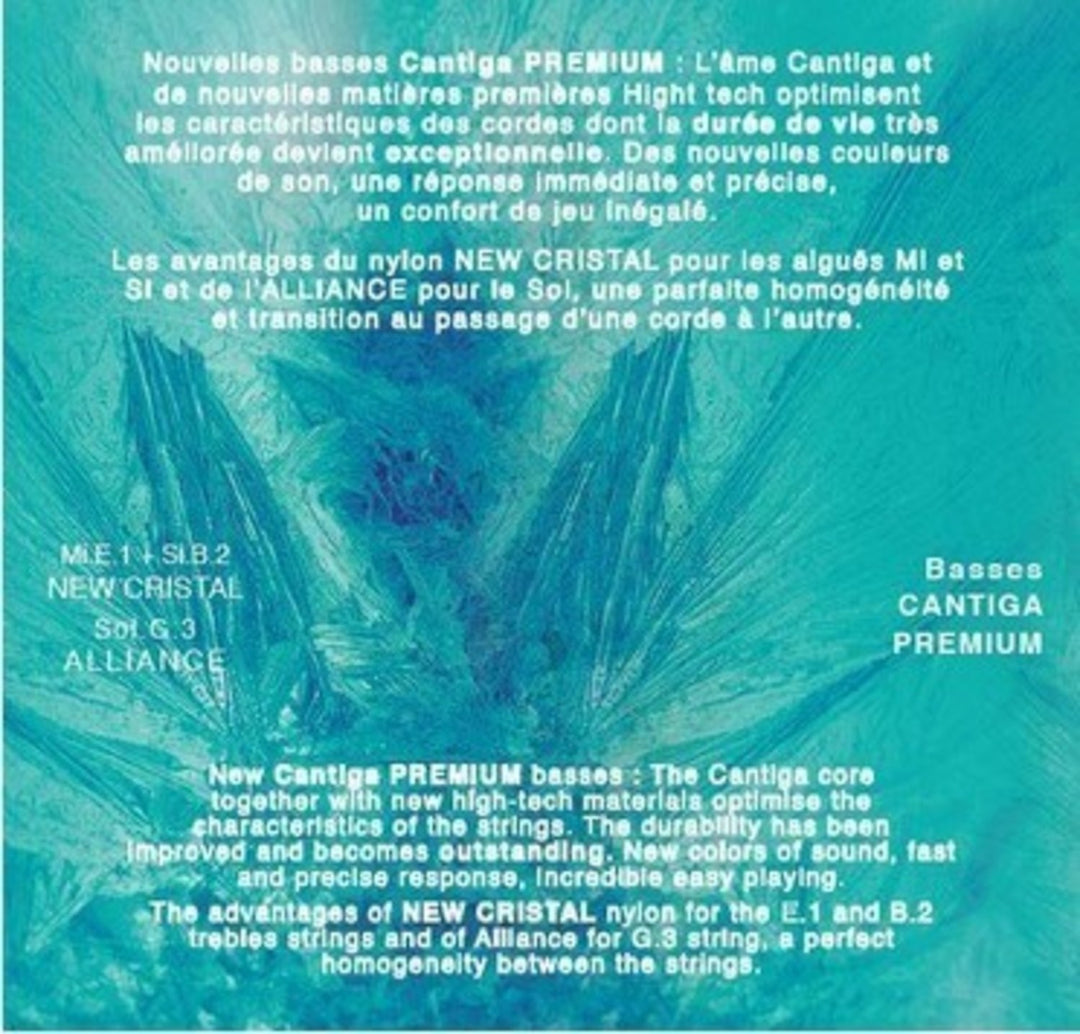 Cuerdas Savarez para guitarra clásica Creation Cantiga Premium - Juego tensión alta (510MJP)