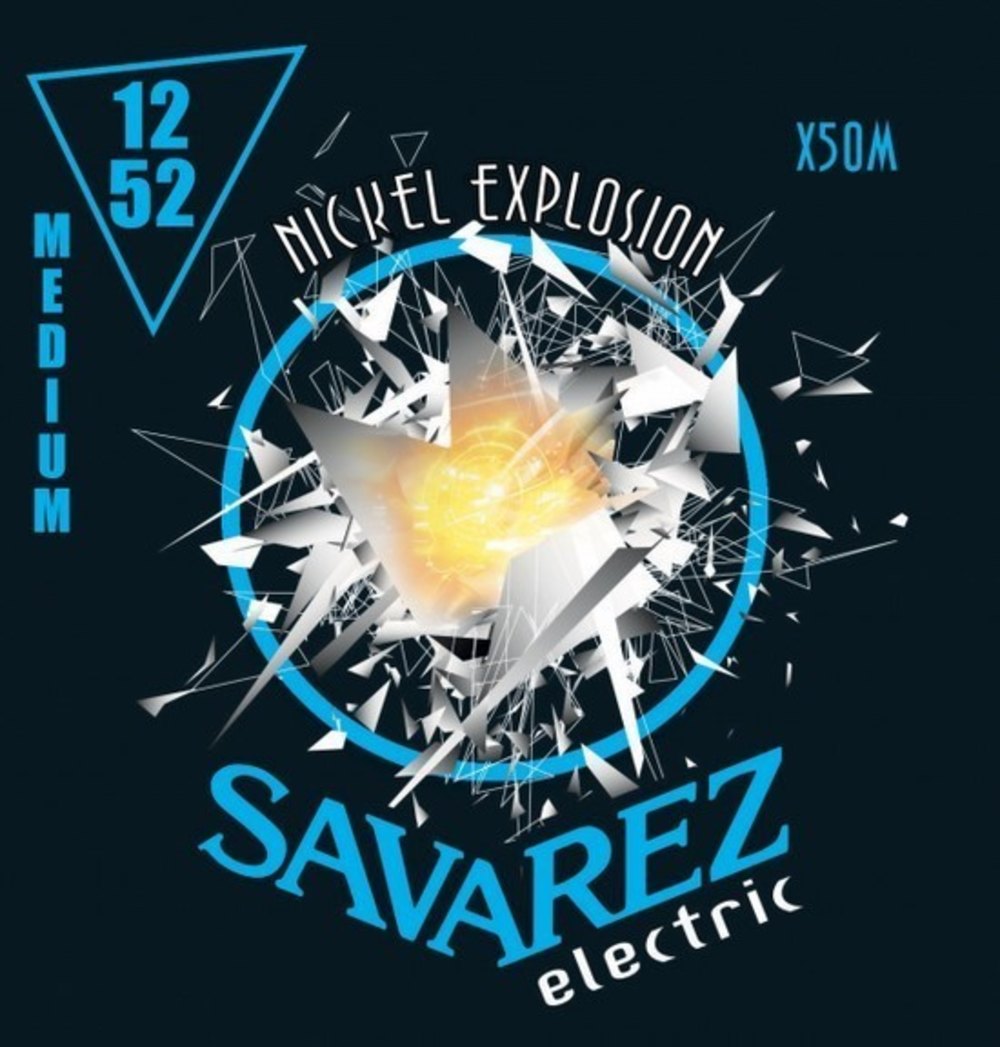 Savarez X50M Nickel Explosion, medium .012 a .052 con G entorchada
