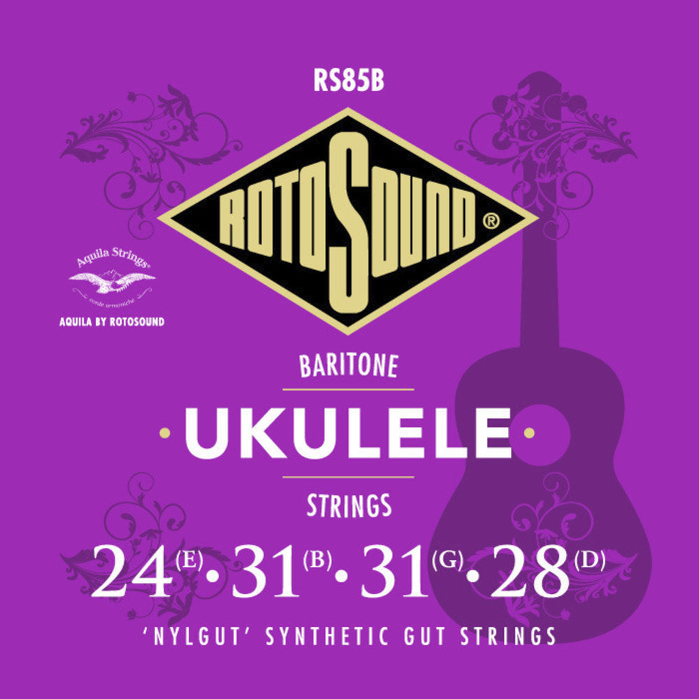 Juego de cuerdas Rotosound RS85B Nylgut para ukelele barítono