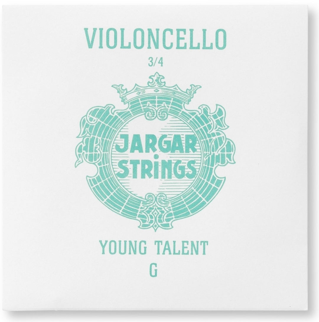 Cuerdas para violonchelo Jargar YOUNG TALENT – escala pequeña - G 3/4 medium (1,18mm)