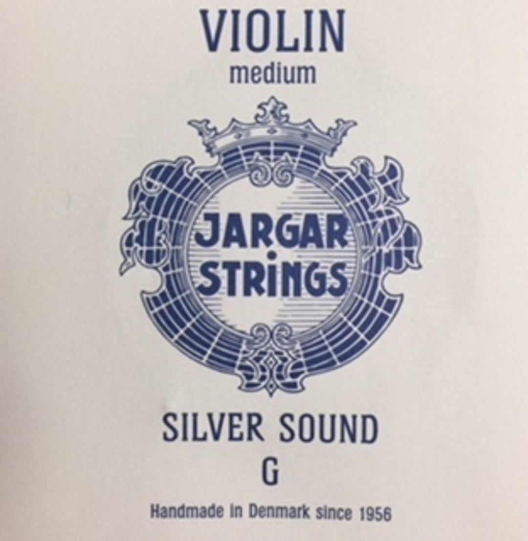 Jargar cuerdas de violín - G Silver (Medium)