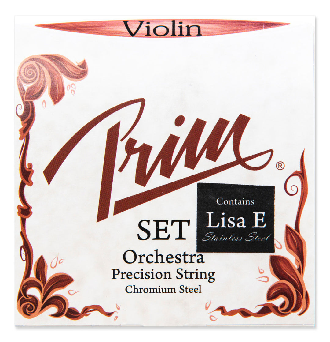Prim Cuerdas de Violines de acero inoxidable - Set con Lisa E (Orquesta)