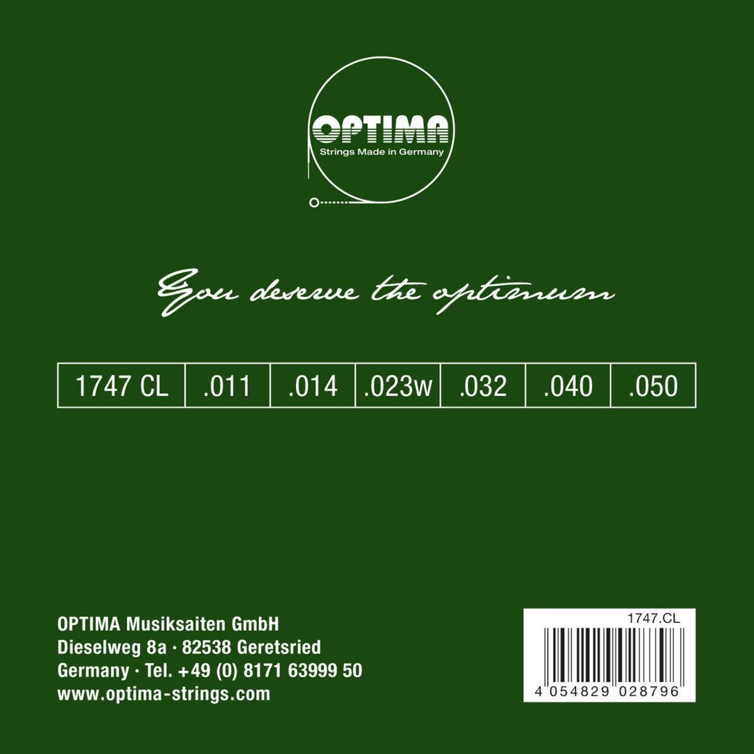 Optima Strings para Guitarras acústicas Gold strings - Set (1747CL)