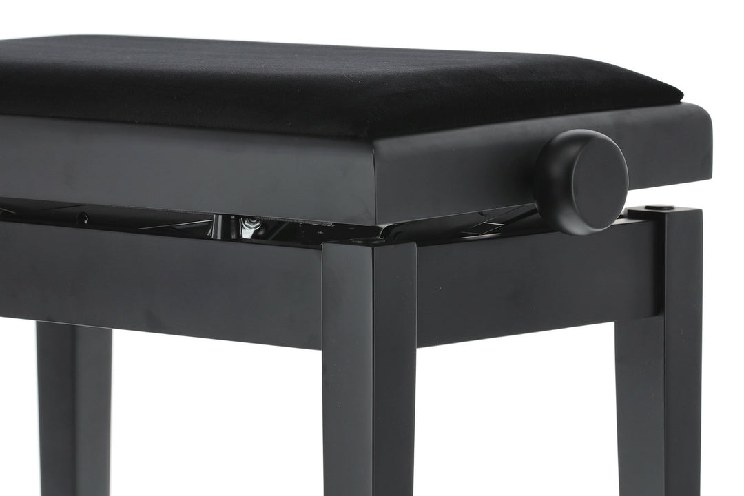 GEWA Banqueta de piano Deluxe Autolift - Black mate