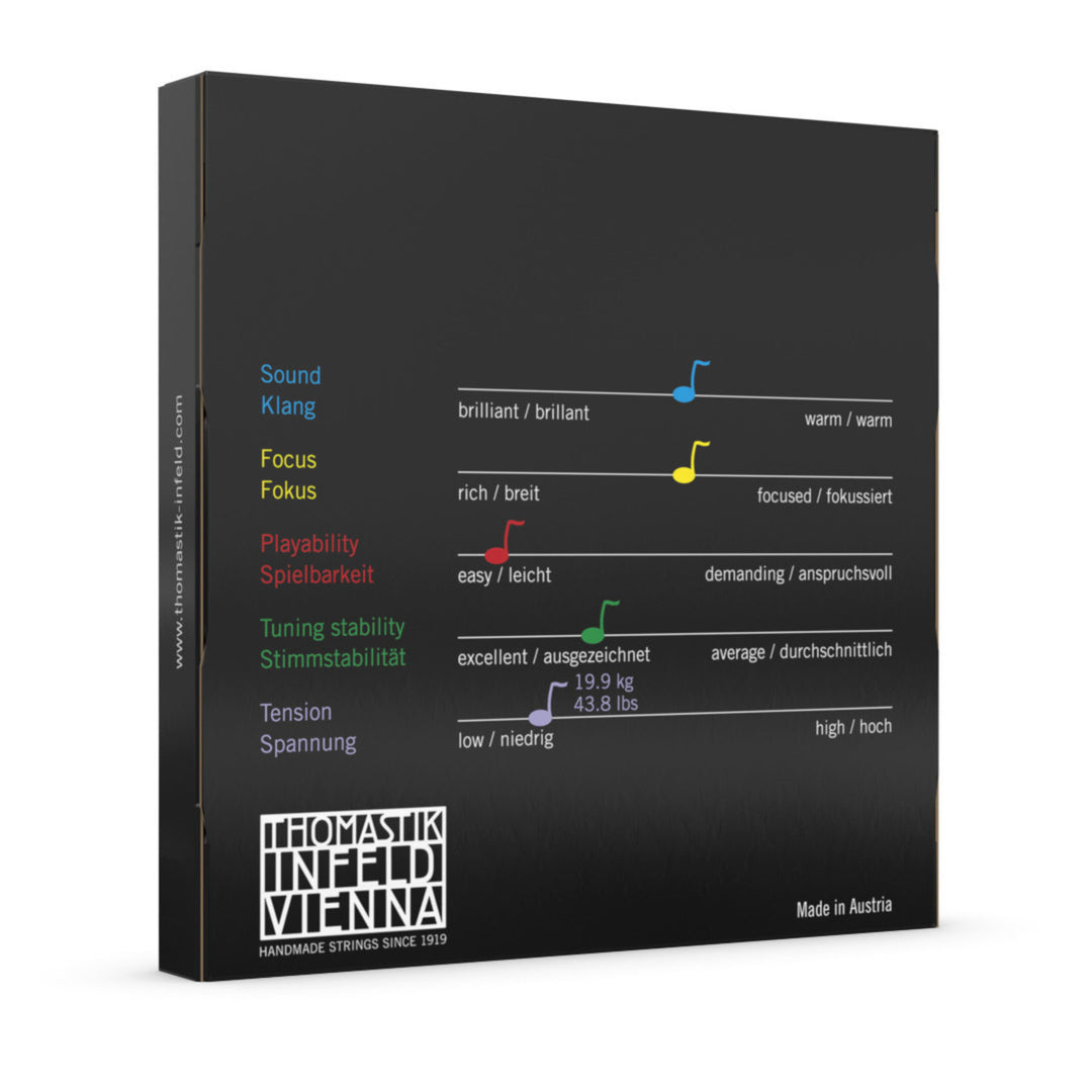 Thomastik-Infeld cuerdas para viola Dominant con núcleo de nailon - set (4123,0)