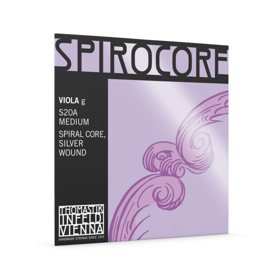 Thomastik-Infeld Cuerdas para viola Spirocore con núcleo en espiral - Medium (S20A)