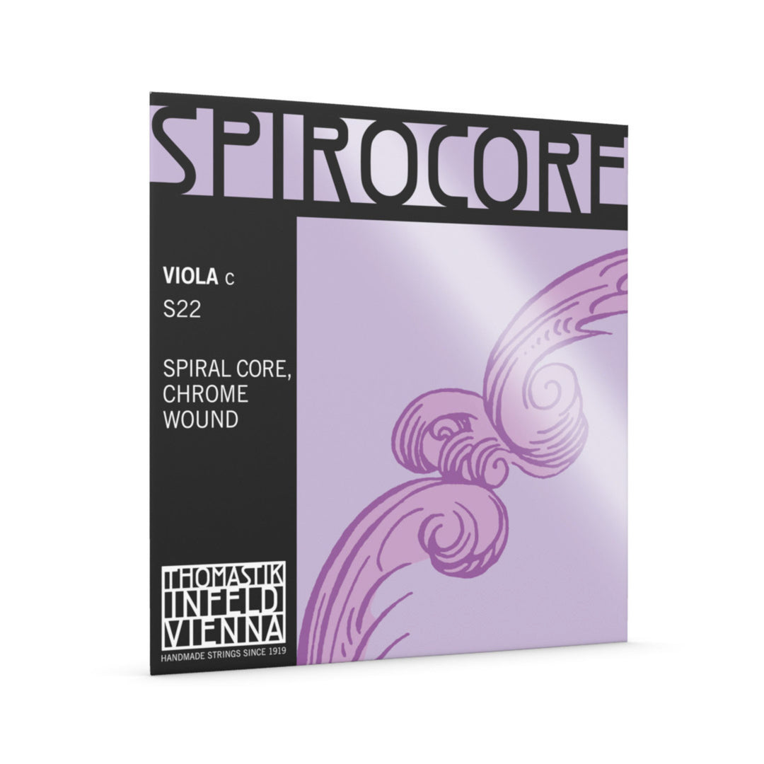 Thomastik-Infeld Cuerdas para viola Spirocore de núcleo espiral - Fuerte (S22st)