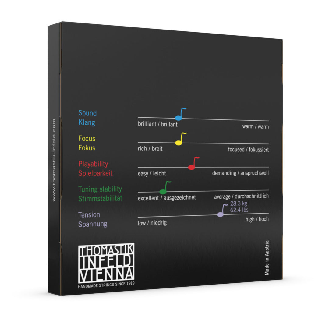 Thomastik-Infeld Cuerdas para viola Spirocore con núcleo en espiral - Medium (S23)