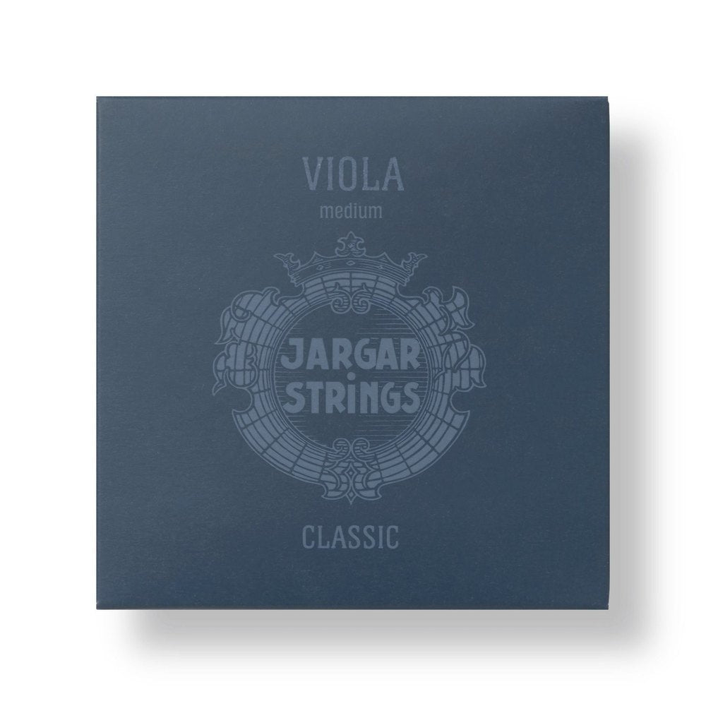 Jargar Classic juego de cuerdas para viola, acero cromado, medium