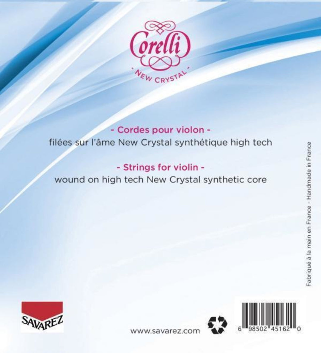 Corelli Violines strings New Crystal - A 1/2 (2702M)