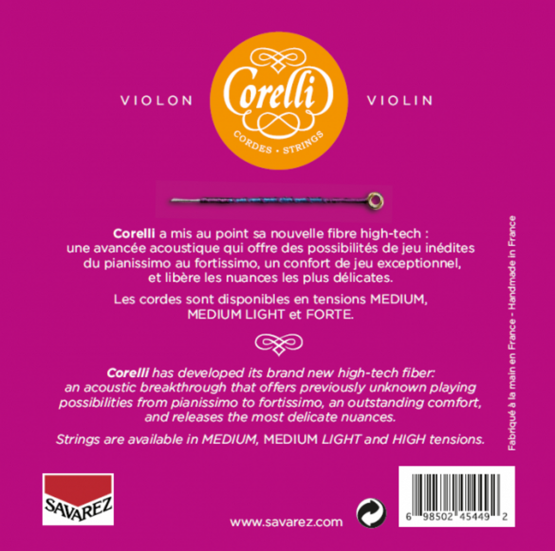 Corelli cuerdas para violines Cantiga - Forte (900FB)