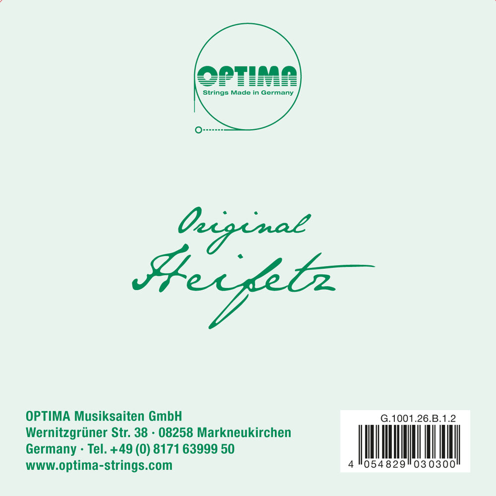 Optima Goldbrokat cuerda E 1/2 para violín, 0,26 mm, bola