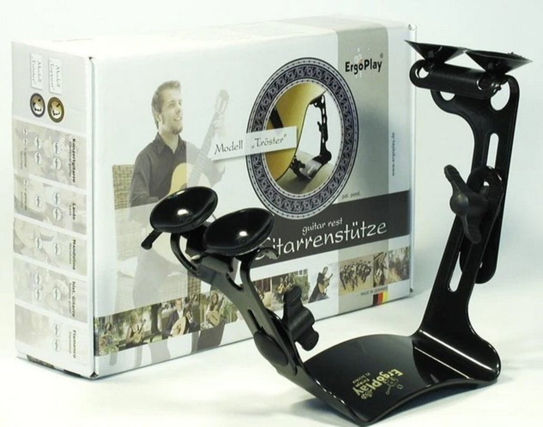 Ergoplay reposapiés para Guitarras Michael Tröster - Black