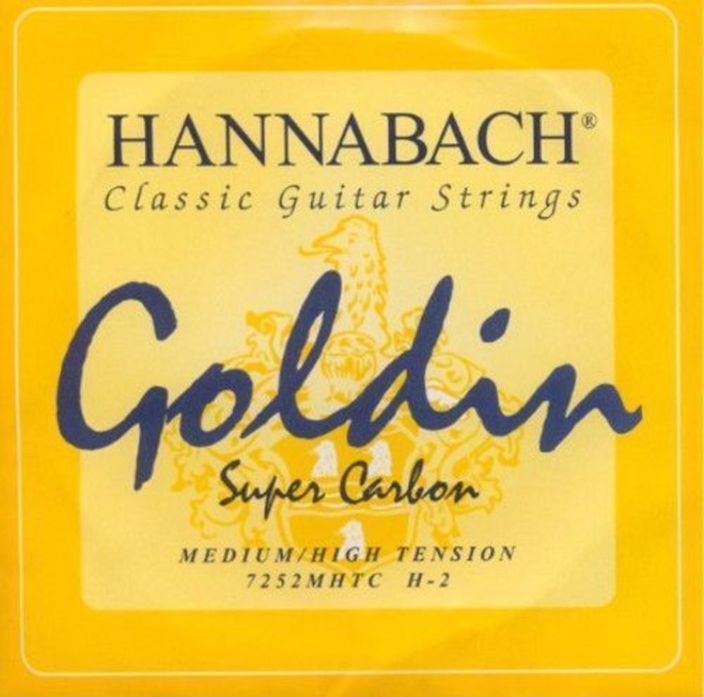 Cuerda aguda Hannabach 725 H/B2, guitarra clásica, medium/high tension