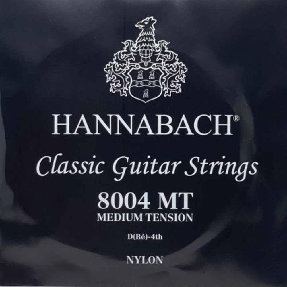 Cuerda de bajo Hannabach 800 D4 para guitarra clásica, medium tension