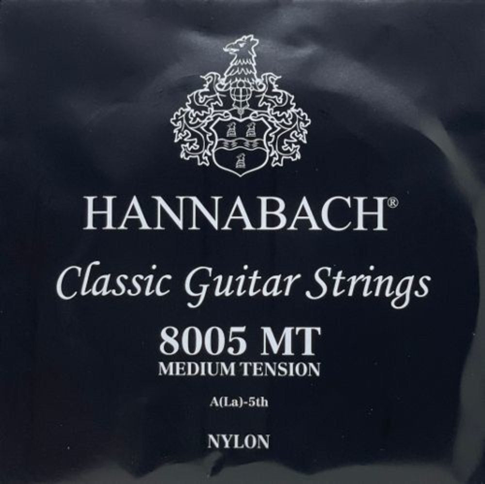 Hannabach 800 A5 cuerda de bajo para guitarras clásicas, medium tension