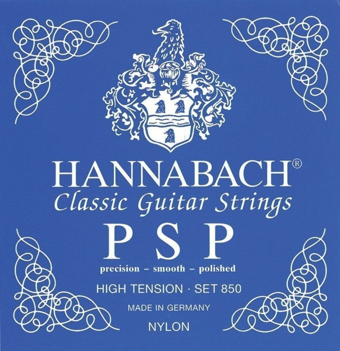 Cuerdas Hannabach para guitarras clásicas Serie 850 High tension PSP - Set high (850HT)