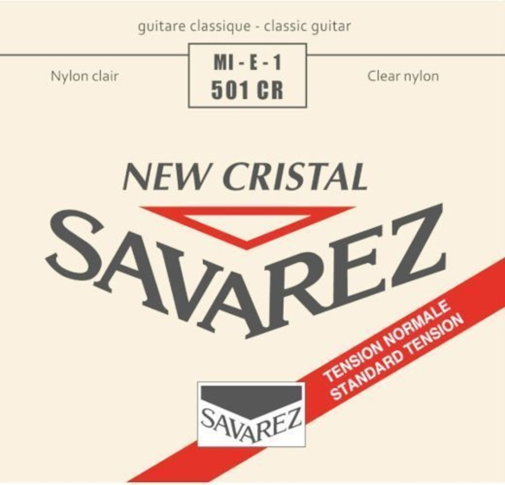 Cuerda aguda Savarez 501CR Corum New Cristal E1, normal tension
