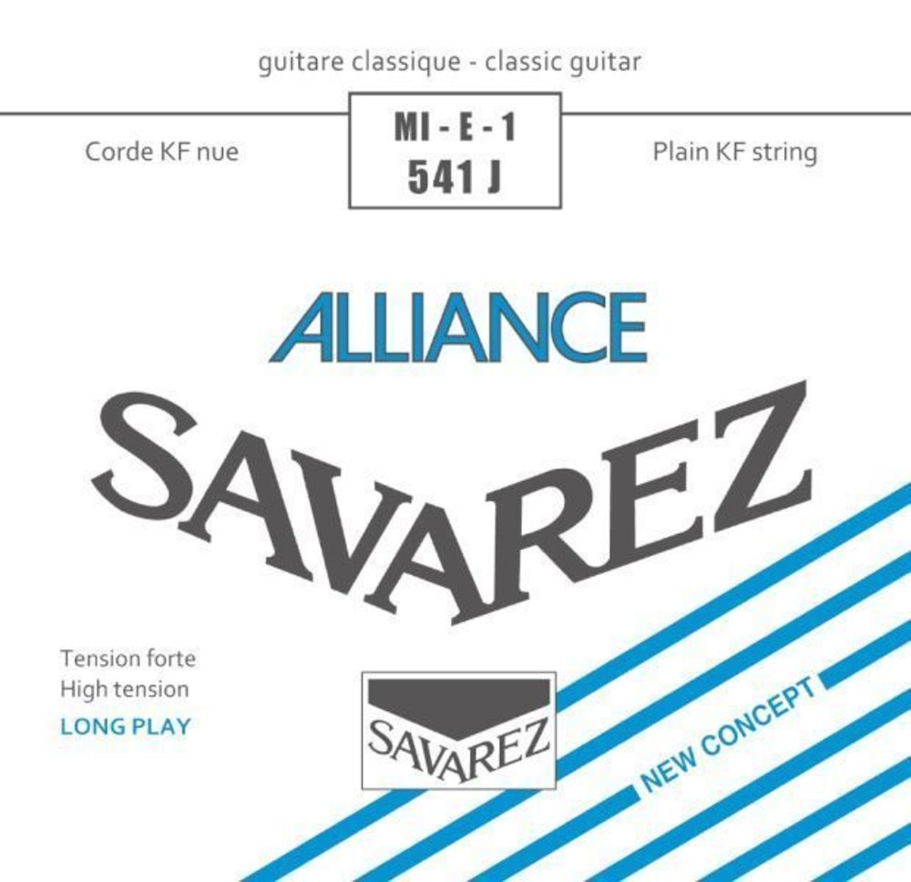 Cuerda aguda Savarez 541J Alliance HT Classic E1, high tension