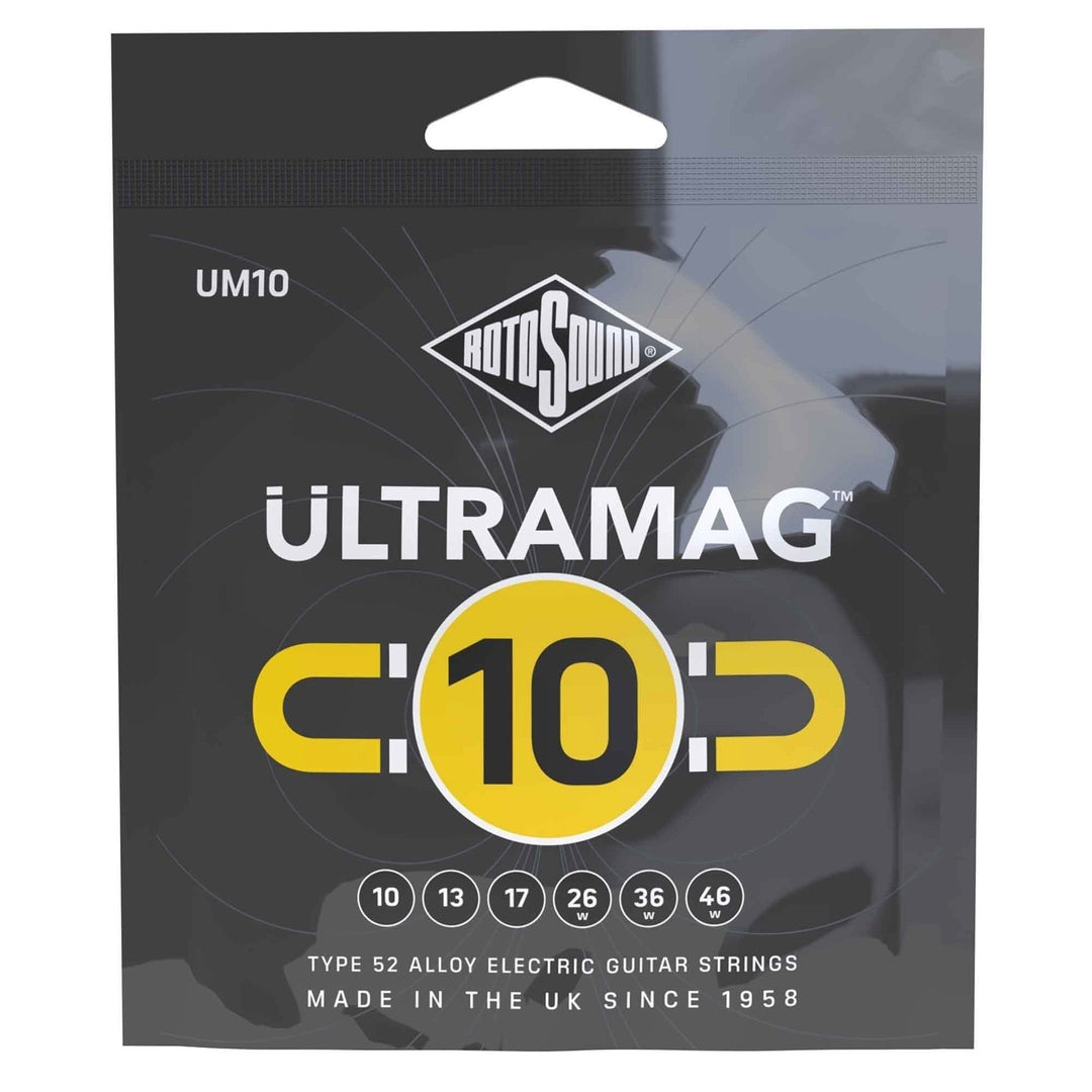 Rotosound Strings para Guitarras eléctricas Ultramag - Set Regular 10-46 (UM10)