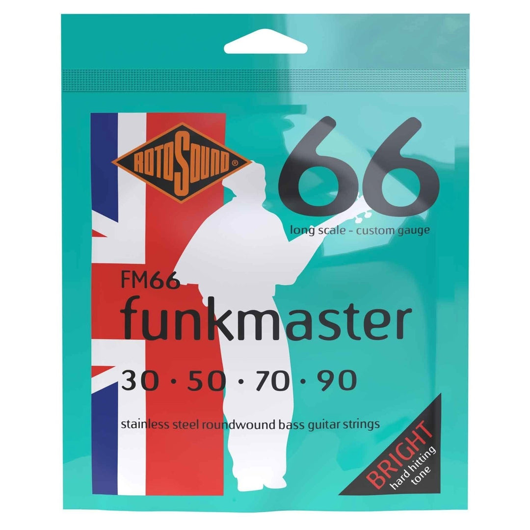 Rotosound cuerdas para bajo eléctrico Swing Bass 66 - Set 4 cuerdas FUNKMASTER Custom 30-90 (FM66)