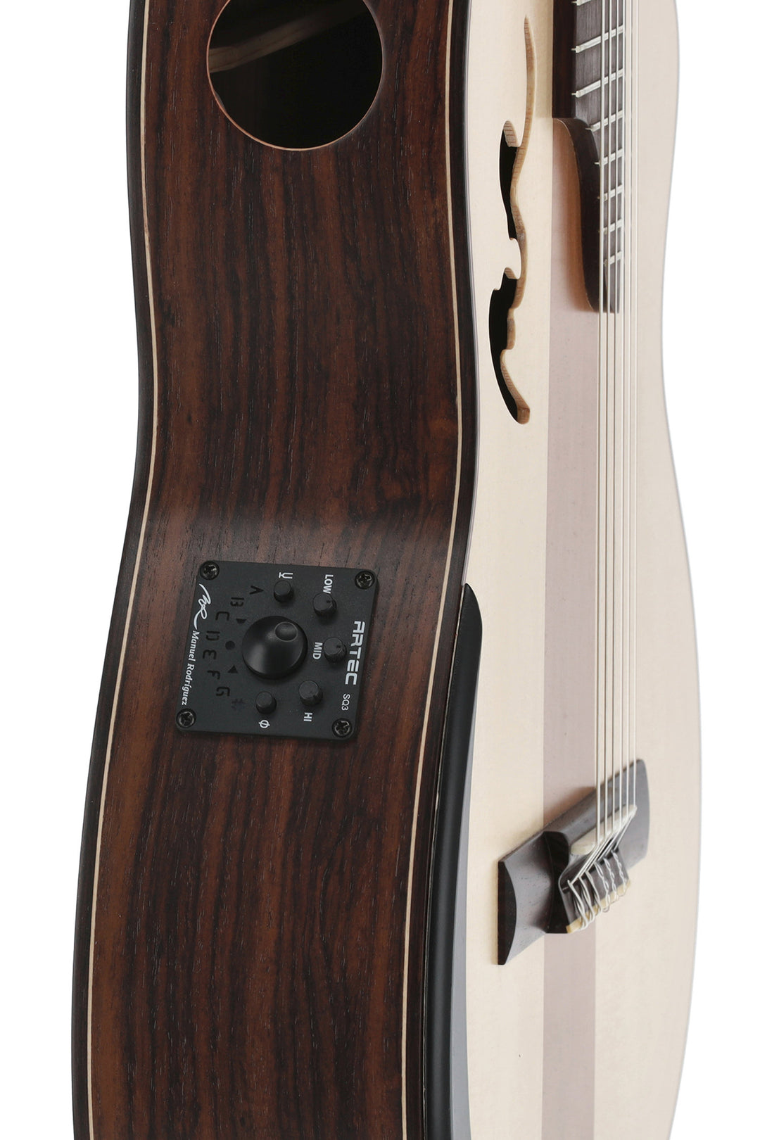 Manuel Rodriguez Guitarras electroacústicas Café Cortado Cutaway - Indian Rosewood (satinado)