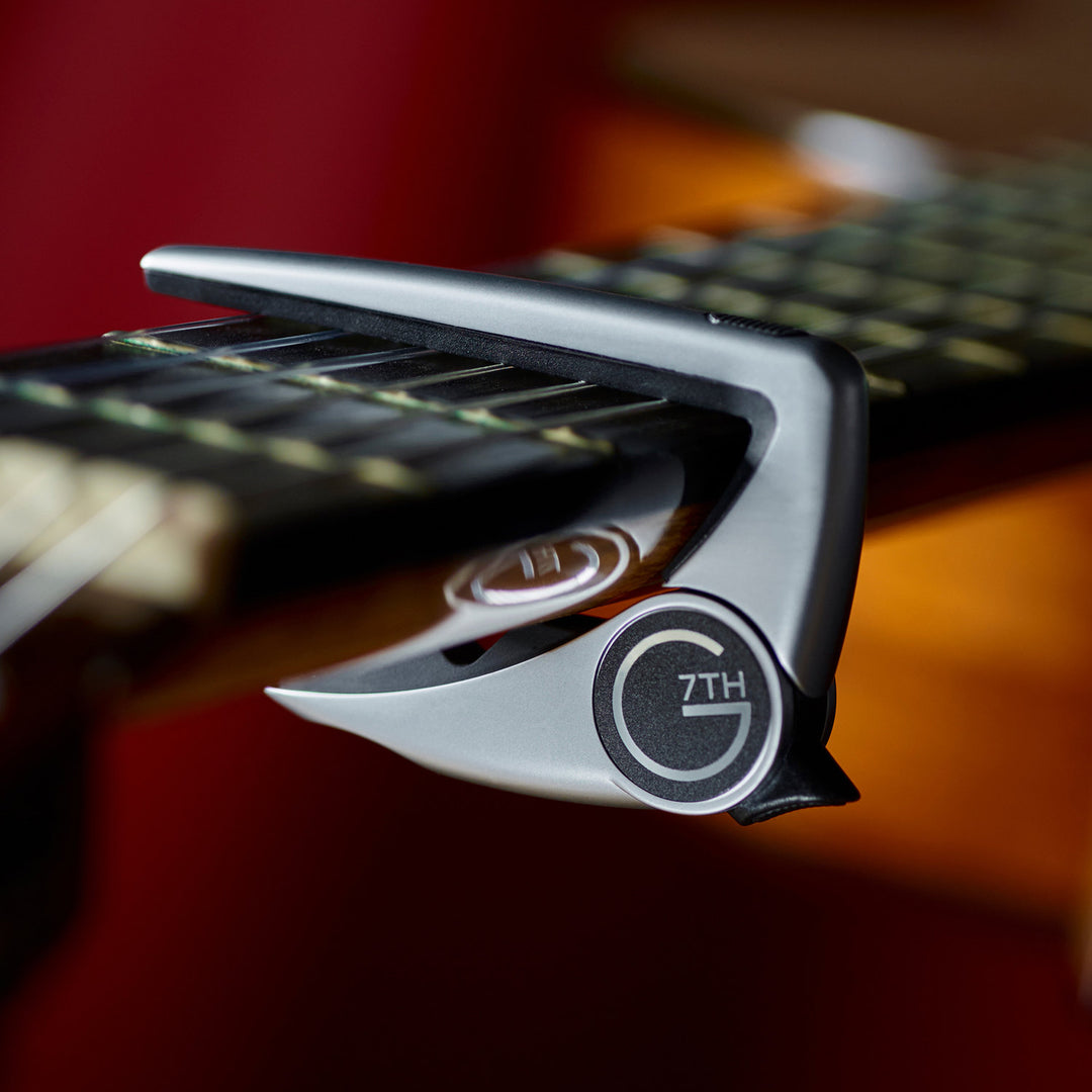 G7th Capo Performance - Guitarra clásica, plateado (C53013)