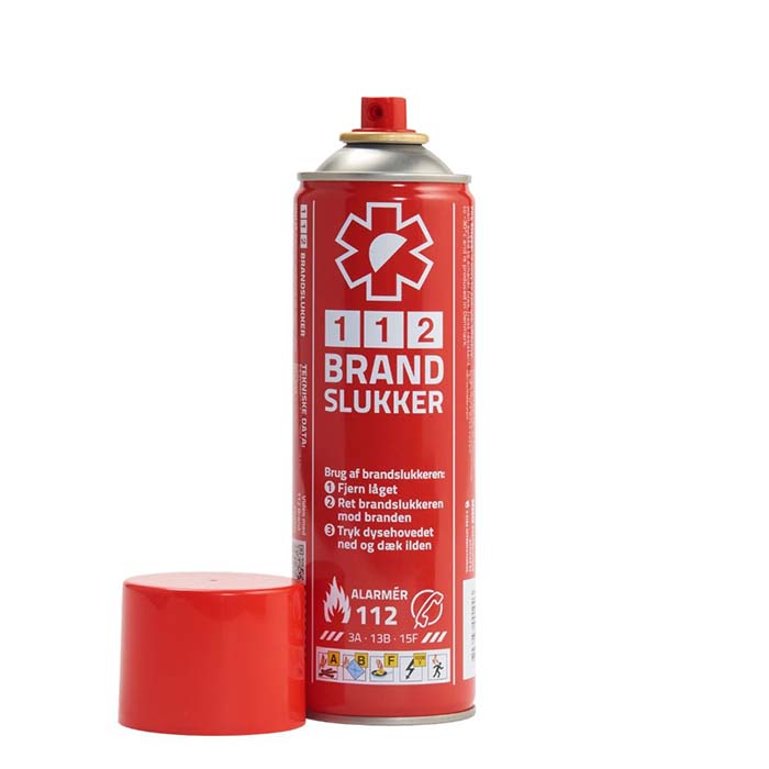 Extintor 112 de 400 ml. incl. bolsa de neopreno