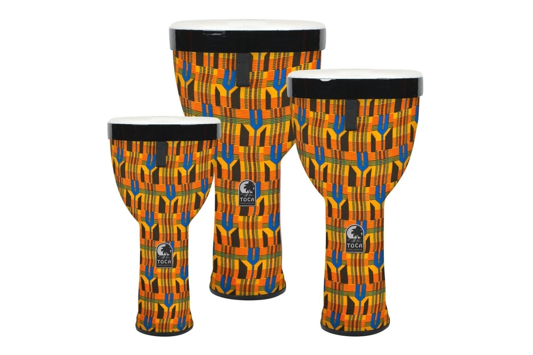 Toca Tambores anidables Djembe Freestyle II - 3 pcs Set (TSSND-3PCK-FP)