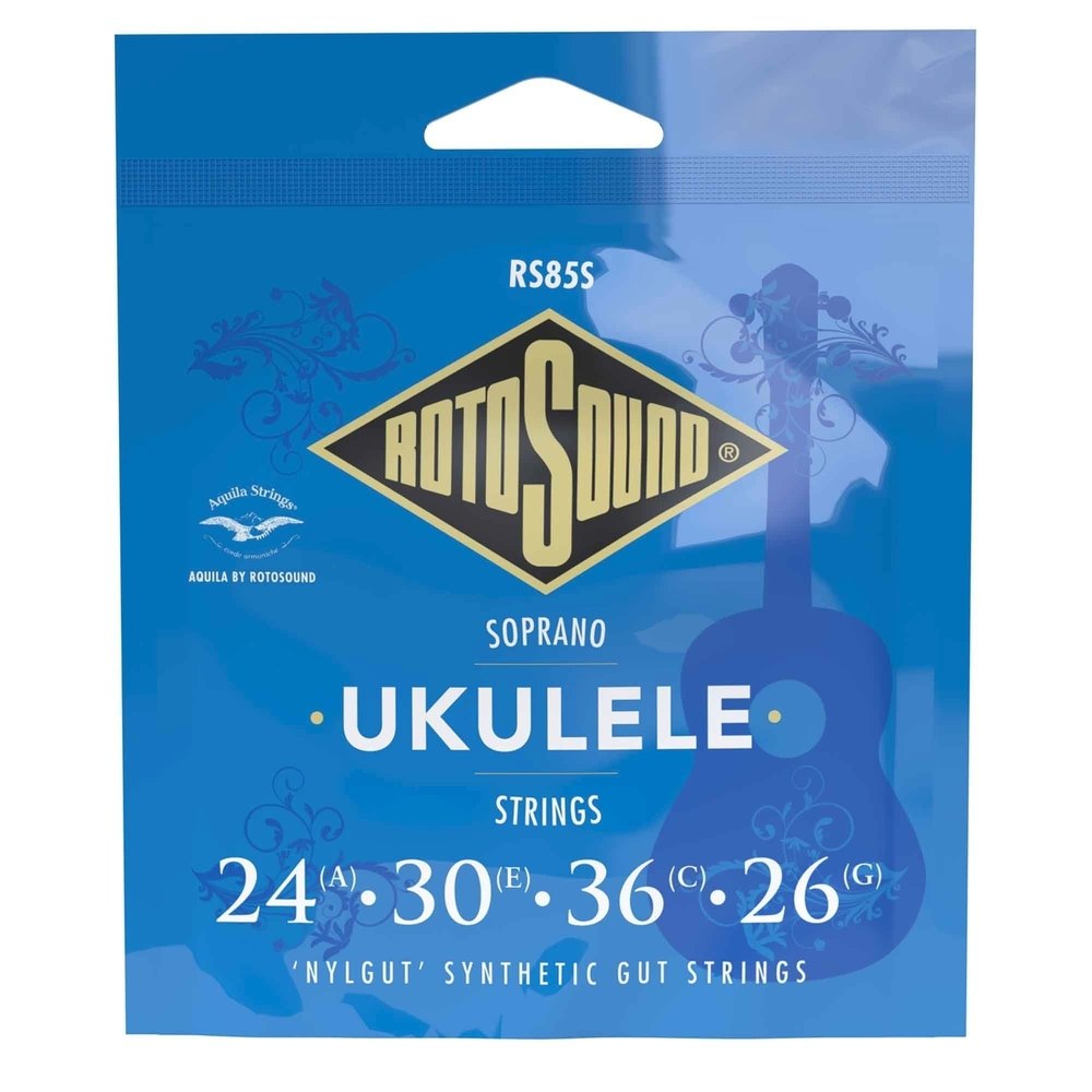 Rotosound RS85S juego de cuerdas Nylgut para ukelele soprano