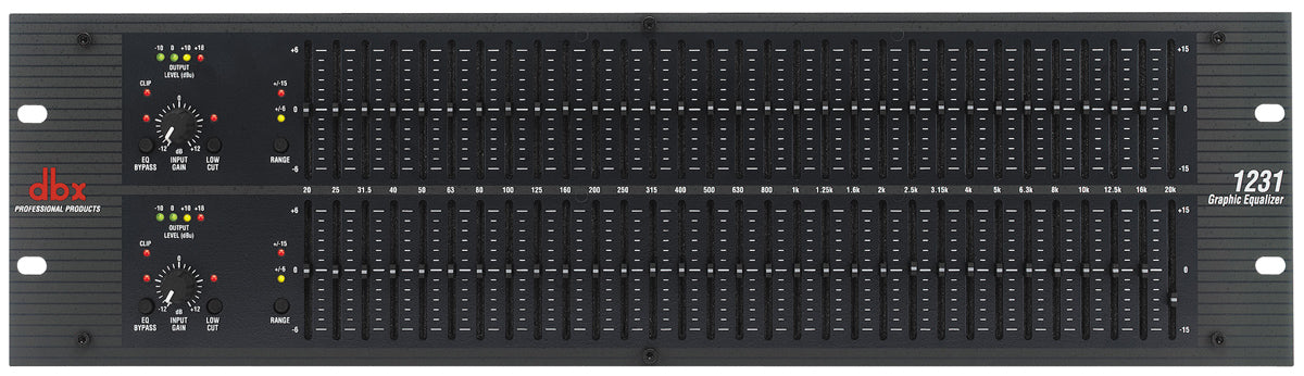 dbx 1231 2 x 31 Band Graphic Equalizer