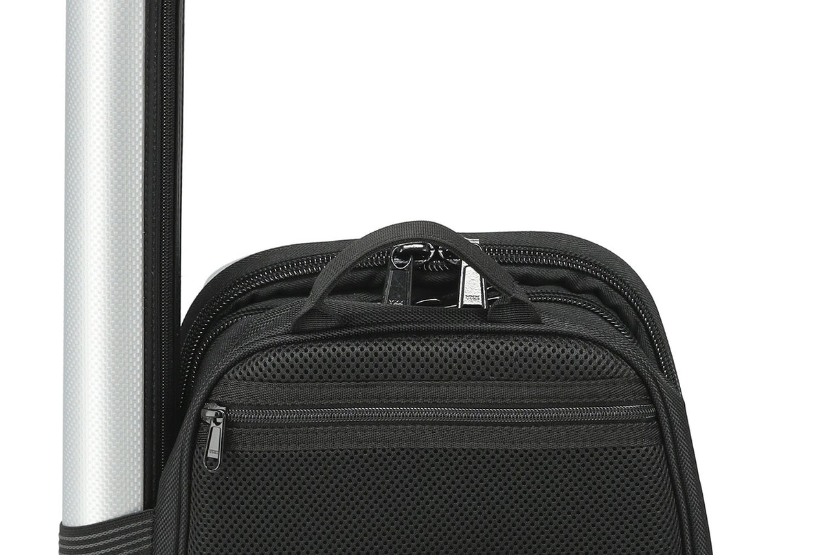 GEWA Rucksack for violin case Space Bag - Silver 4/4 - 3/4 (33 x 67 (with bow case 79 ) x 19 cm)