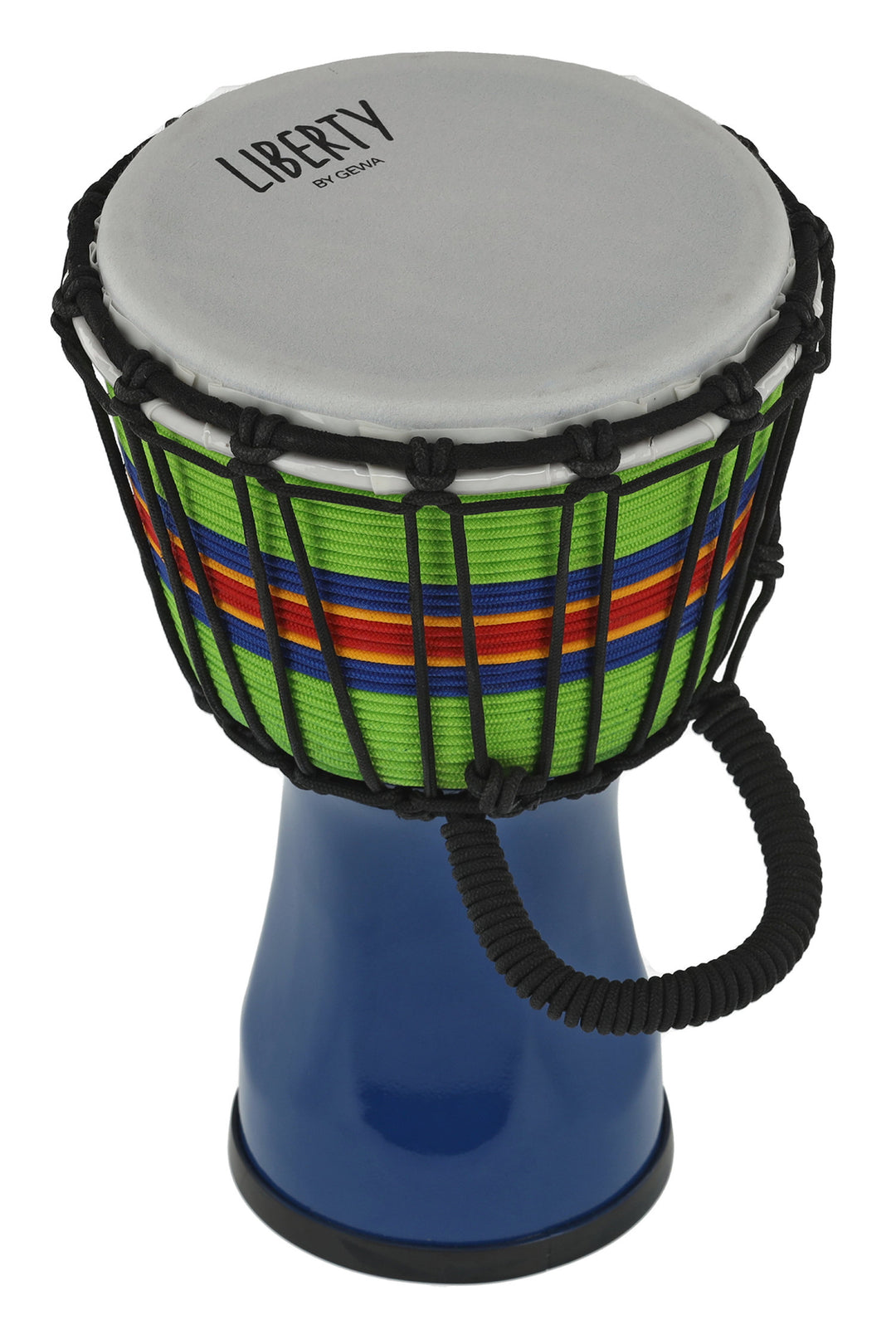 GEWA Djembé Liberty Series Afinado con cuerda - 7" Azul
