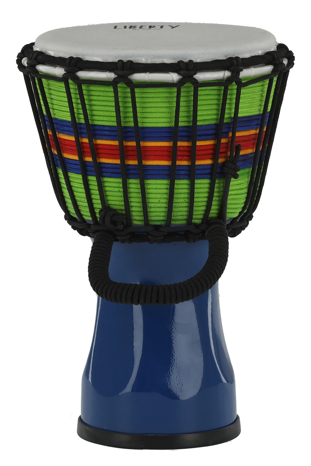 GEWA Djembé Liberty Series Afinado con cuerda - 7" Azul