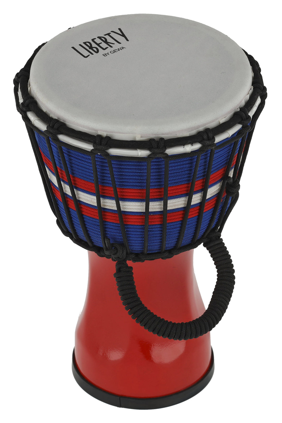 GEWA Djembé Liberty Series Afinado con cuerda - 7" Rojo