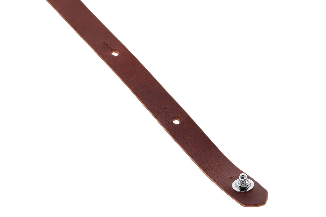 GEWA correas para guitarras Prestige 65 acolchadas Security Locks - black croc/brown