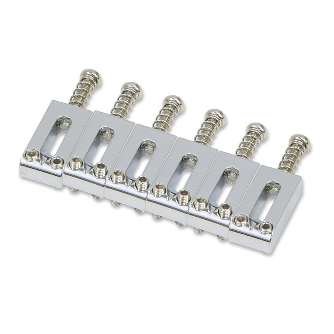 Partesland Saddles modelos Stratocaster - 10,8 mm de ancho, cromado